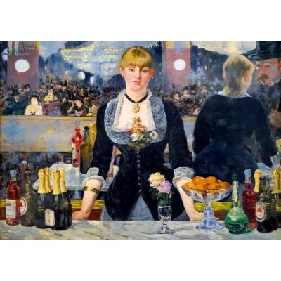 Puzzle Art-by-Bluebird-60080 Édouard Manet - A Bar at the Folies-Bergère, 1882