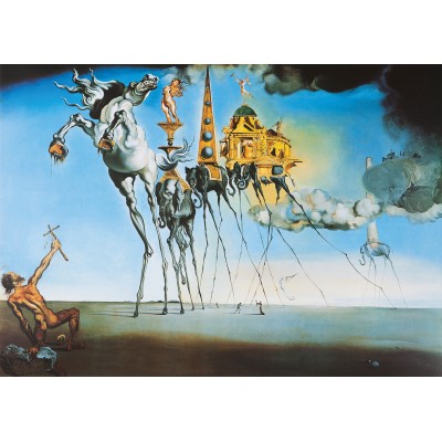 Puzzle Art-by-Bluebird-60107 Salvador Dalí  - The Temptation of St. Anthony, 1946