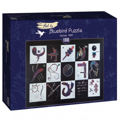 Puzzle Art-by-Bluebird-60109 Kandinsky - Quinze, 1959