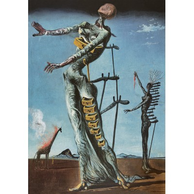 Puzzle Art-by-Bluebird-60112 Salvador Dalí - Burning Giraffe, c. 1937