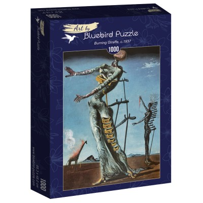Puzzle Art-by-Bluebird-60112 Salvador Dalí - Burning Giraffe, c. 1937
