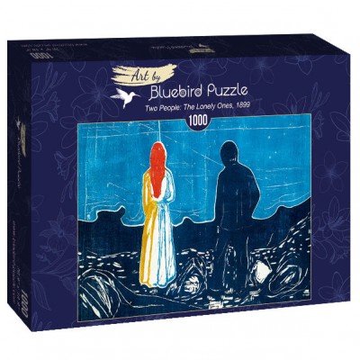 Puzzle Art-by-Bluebird-60129 Edvard Munch - Two People: The Lonely Ones, 1899