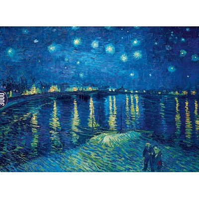 Puzzle Art-by-Bluebird-60149 Van Gogh Vincent - Starry Night over the Rhône, 1888