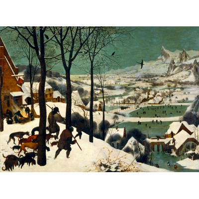 Puzzle Art-by-Bluebird-60161 Pieter Brueghel the Elder - Hunters in the Snow