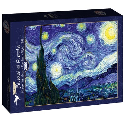 Puzzle Art-by-Bluebird-F-60200 Vincent Van Gogh - The Starry Night, 1889