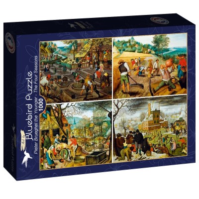 Puzzle Art-by-Bluebird-F-60220 Pieter Brueghel the Younger - The Four Seasons