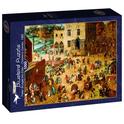 Puzzle Art-by-Bluebird-F-60231 Pieter Bruegel the Elder - Children's Games, 1560