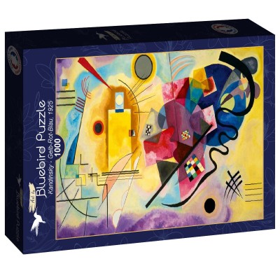 Puzzle Art-by-Bluebird-F-60233 Kandinsky - Gelb-Rot-Blau, 1925