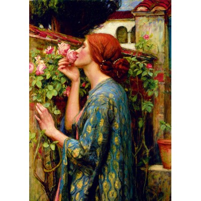 Puzzle Art-by-Bluebird-F-60282 John William Waterhouse - The Soul of the Rose, 1903