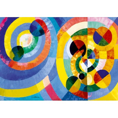 Puzzle Art-by-Bluebird-F-60293 Robert Delaunay - Circular Forms, 1930