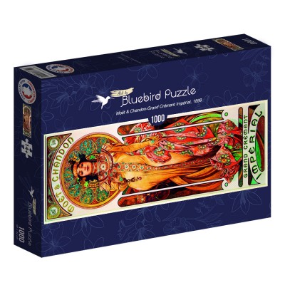 Puzzle Art-by-Bluebird-F-60298 Mucha  - Moët & Chandon-Grand Crémant Impérial, 1899