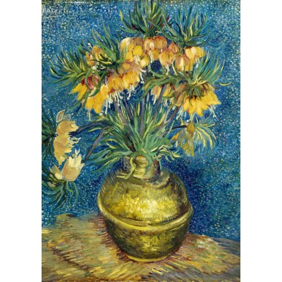 Puzzle Art-by-Bluebird-F-60304 Vincent Van Gogh - Imperial Fritillaries in a Copper Vase, 1887