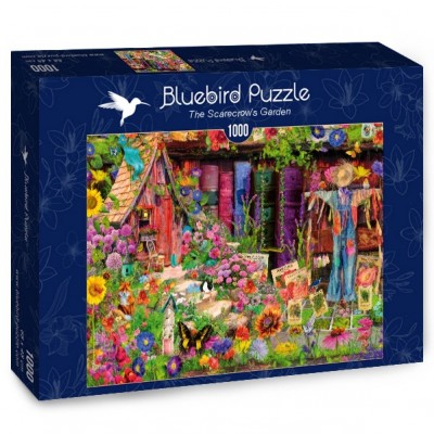 Puzzle Bluebird-Puzzle-70238-P The Scarecrow's Garden