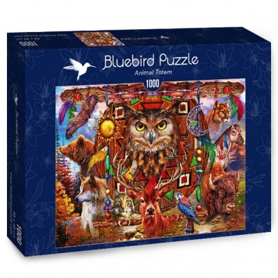 Puzzle Bluebird-Puzzle-70247-P Animal Totem