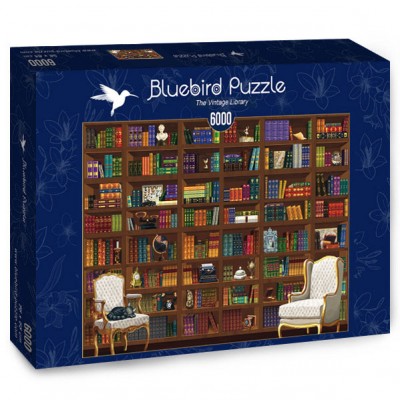 Puzzle Bluebird-Puzzle-70252-P The Vintage Library