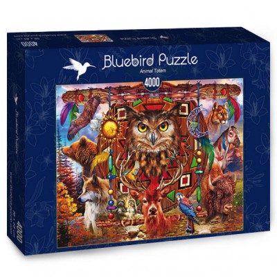 Puzzle Bluebird-Puzzle-70257-P Animal Totem