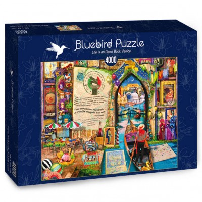 Puzzle Bluebird-Puzzle-70259-P Life is an Open Book Venice