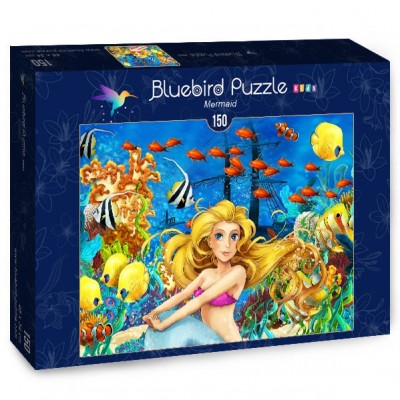 Puzzle Bluebird-Puzzle-70347 Mermaid