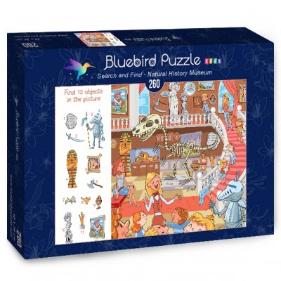 Puzzle Bluebird-Puzzle-70352 Search and Find - Natural History Museum
