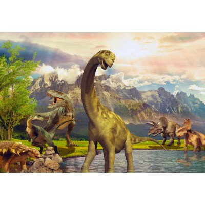 Puzzle Bluebird-Puzzle-70369 Dinosaurs