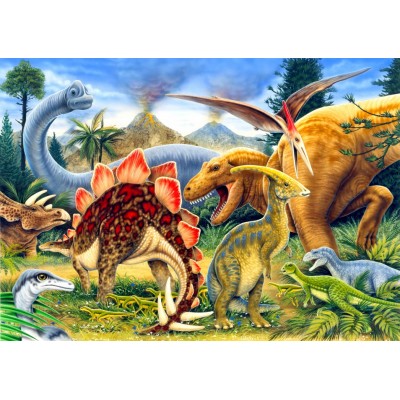 Puzzle Bluebird-Puzzle-70406 Dinosaurs