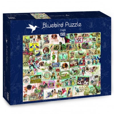 Puzzle Bluebird-Puzzle-70469 Dogs