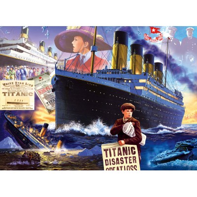 Puzzle Bluebird-Puzzle-70560-P Titanic