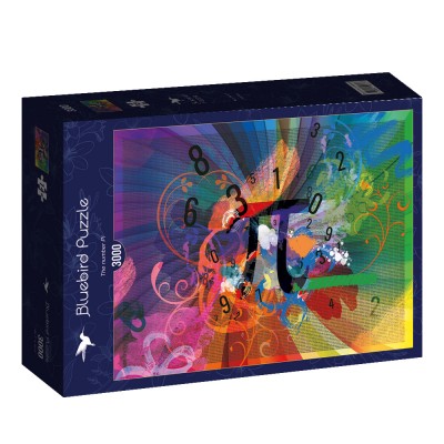 Puzzle Bluebird-Puzzle-70561-P The number Pi