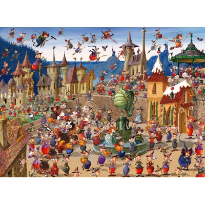 Puzzle Bluebird-Puzzle-70568-P François Ruyer - Le Rendez-Vous des Sorcières