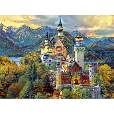 Puzzle Bluebird-Puzzle-70572-P Neuschwanstein