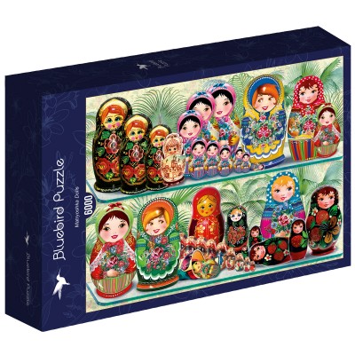 Puzzle Bluebird-Puzzle-70573-P Matryoshka Dolls