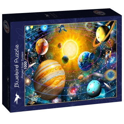 Puzzle Bluebird-Puzzle-F-90009 Ringed Solar System