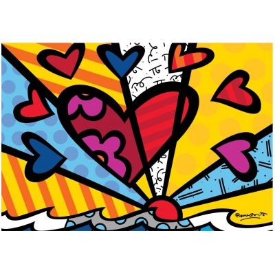 Puzzle Bluebird-Puzzle-F-90026 Romero Britto - New Day