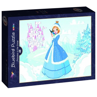 Puzzle Bluebird-Puzzle-F-90044 Princess in the Snow