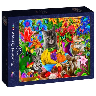 Puzzle Bluebird-Puzzle-F-90060 Kitten Fun