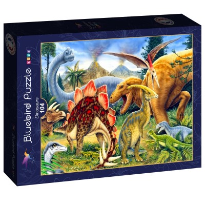 Puzzle Bluebird-Puzzle-F-90067 Dinosaurs