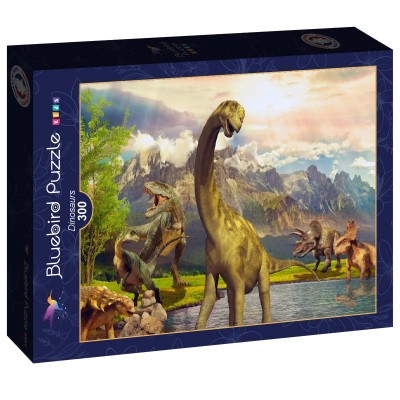 Puzzle Bluebird-Puzzle-F-90084 Dinosaurs