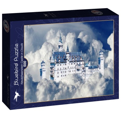 Puzzle Bluebird-Puzzle-F-90105 Neuschwanstein Castle in Clouds