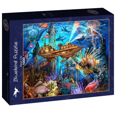Puzzle Bluebird-Puzzle-F-90172 Aqua City