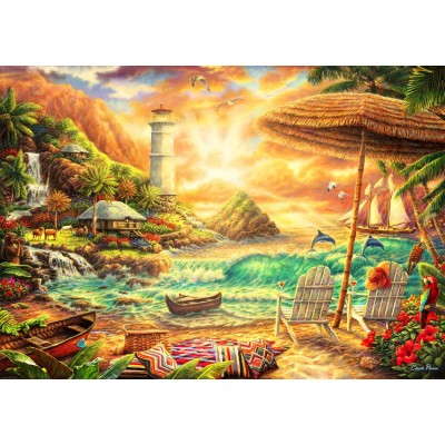 Puzzle Bluebird-Puzzle-F-90243 Love the Beach