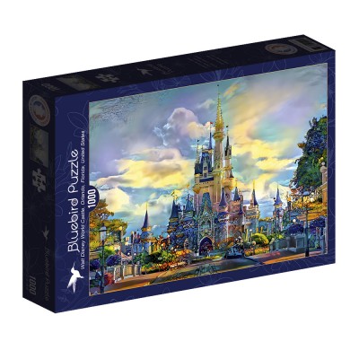 Puzzle Bluebird-Puzzle-F-90290 Walt Disney World Castle, Orlando, Floride, USA