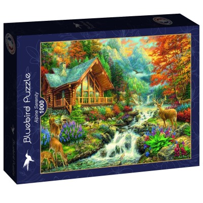 Puzzle Bluebird-Puzzle-F-90323 Alpine Serenity