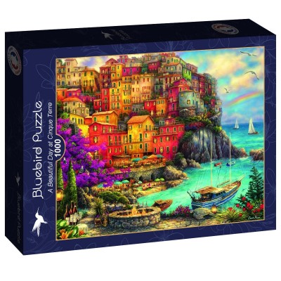 Puzzle Bluebird-Puzzle-F-90325 A Beautiful Day at Cinque Terre