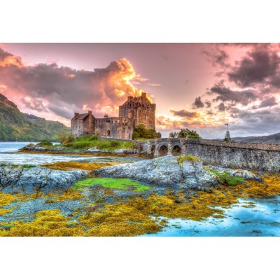 Puzzle Bluebird-Puzzle-F-90355 Eilean Donan Castle, Scotland