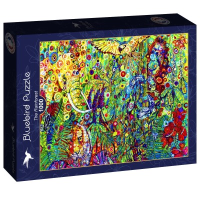 Puzzle Bluebird-Puzzle-F-90360 The Rainforest