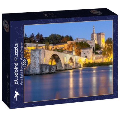 Puzzle Bluebird-Puzzle-F-90375 Pont Saint Benezet, Pont d'Avignon