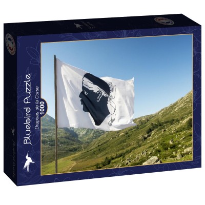 Puzzle Bluebird-Puzzle-F-90436 Drapeau de la Corse