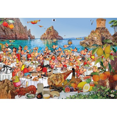 Puzzle Bluebird-Puzzle-F-90445 Ruyer François : Corsica