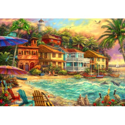 Puzzle Bluebird-Puzzle-F-90446 Island Time