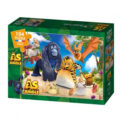 Puzzle Bluebird-Puzzle-F-90485 Pièces XXL - Les As de la Jungle 2